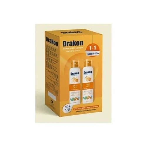 DRAKON SUNSCREEN LOTION 200ML 1+1 OFFER