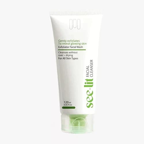 SEE-LIT EXFOLIATES FACIAL WASH 120ML