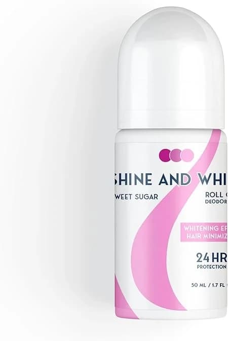 SHINE AND WHITE  SWEET SUGAR ROLL ON 50ML