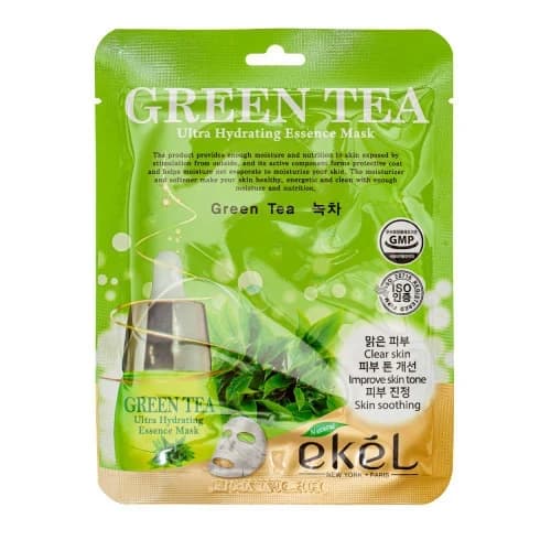 EKEL GREEN TEA  ULTRA HYDRATING ESSENCE SHEET MASK