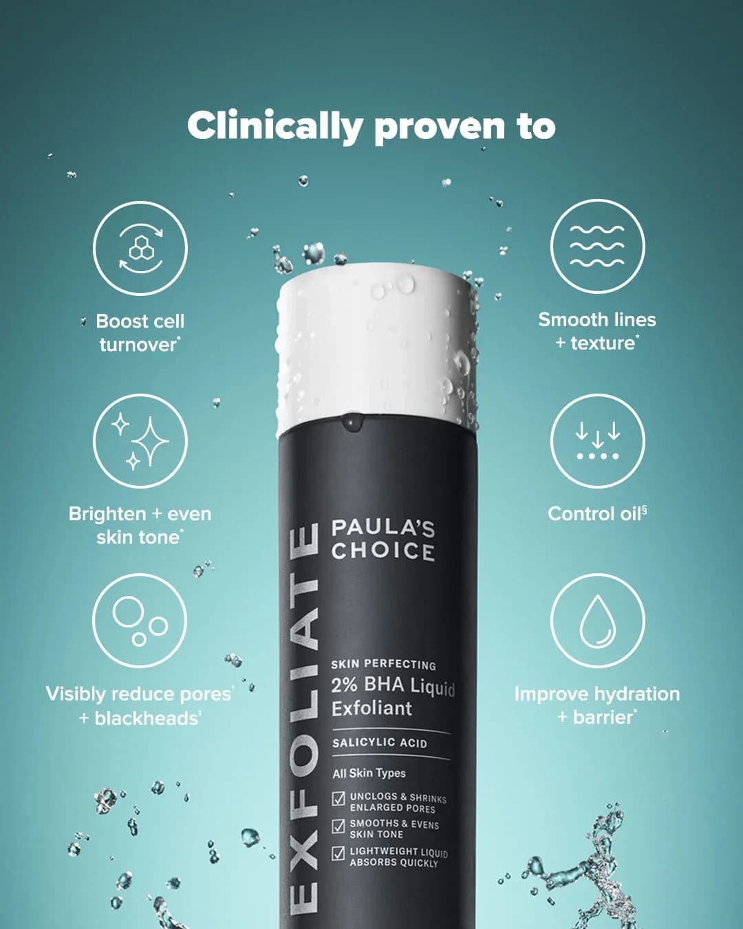 PAULA`S CHOICE EXFOLIATE TONER 30ML
