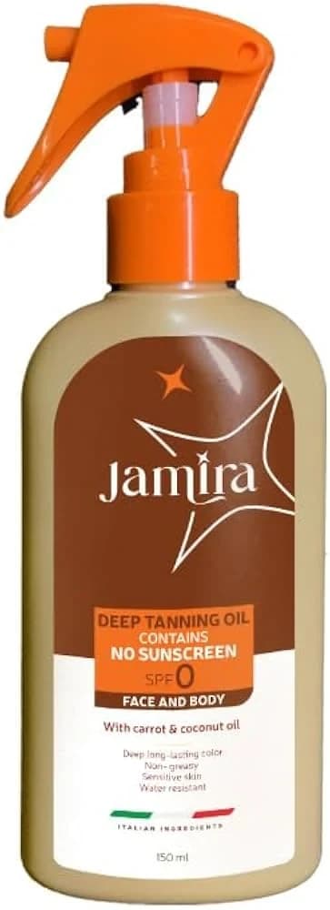 JAMIRA  TANING OIL SPF 0 FACE AND BODY 200 ML