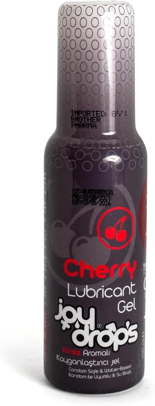 JOY DROPS CHERRY LUBRICANT GEL 100M