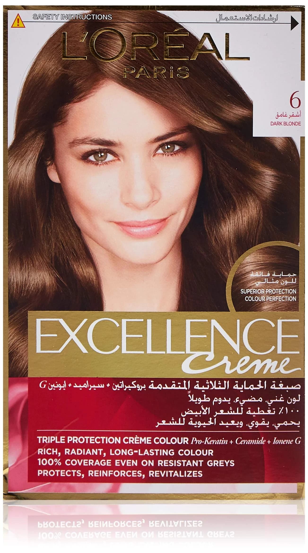 LOREAL EXCELLENCE HR COLOR CR /6