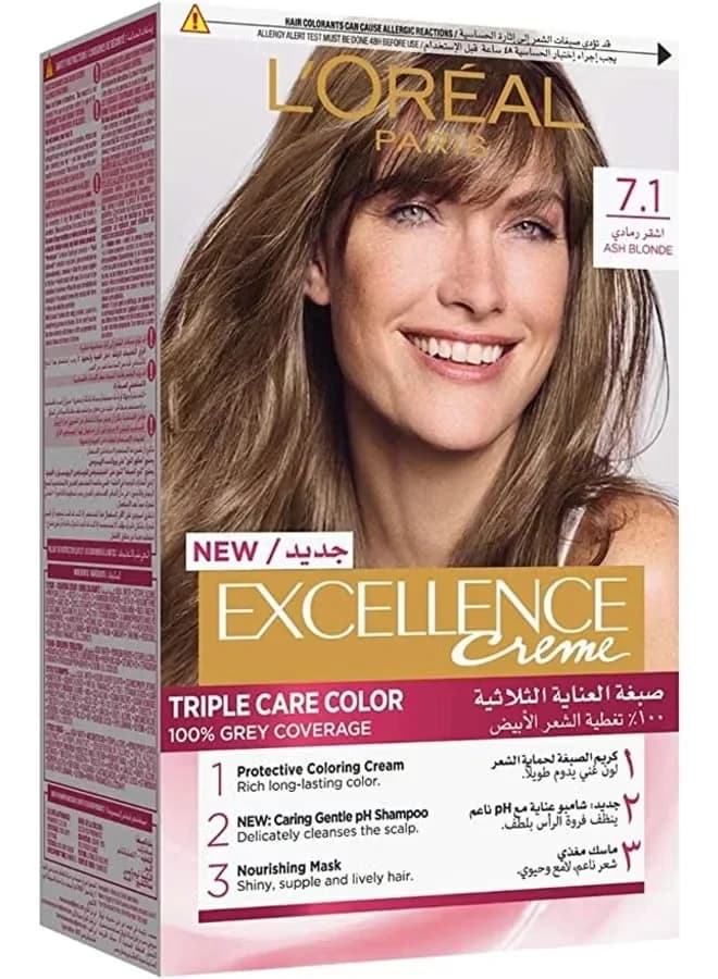 LOREAL EXCELLENCE HR COLOR CR /7.1
