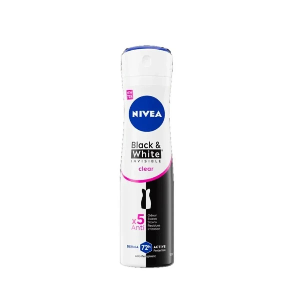 NIVEA B.&W. INVISIBLE CLEAR DEO.SPRAY 150ML OFF 20%