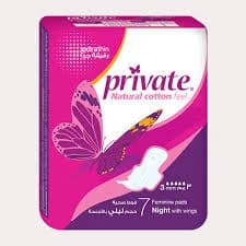 PRIVATE EXTRA THIN NIGHT 7PCS